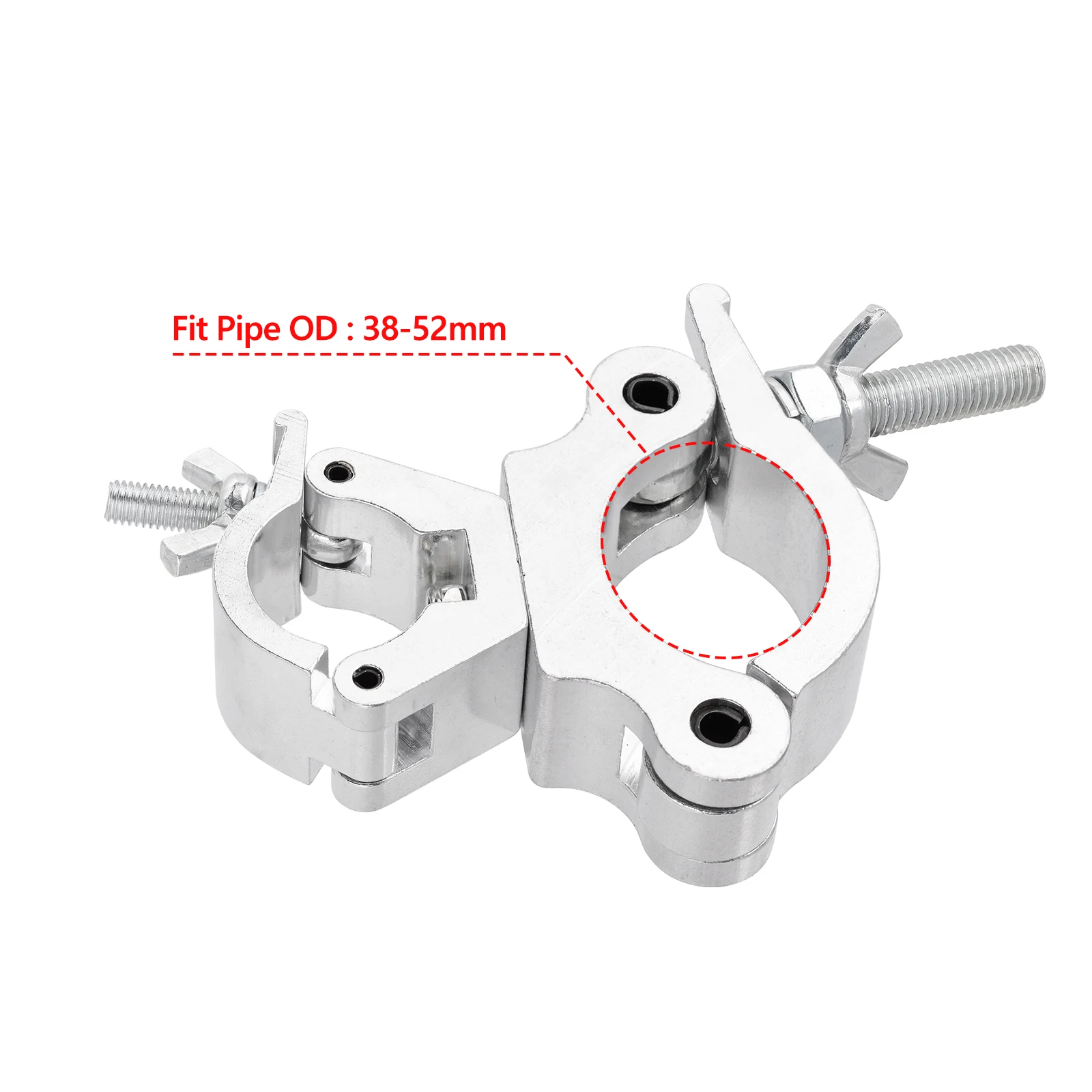 Superbat Truss Swivel Coupler 30-36 turns 38-52 for use in stage, DJ, Speaker stands, Bar, Pub, Event, Theatre, Disco etc