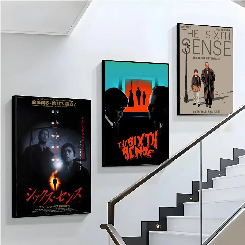 ملصق Suspense TV The S-Sixth Sense ملصق مثالي فني ذاتي اللصق مصمم لمساحات مكتب الطعام المنزلية المتينة #3