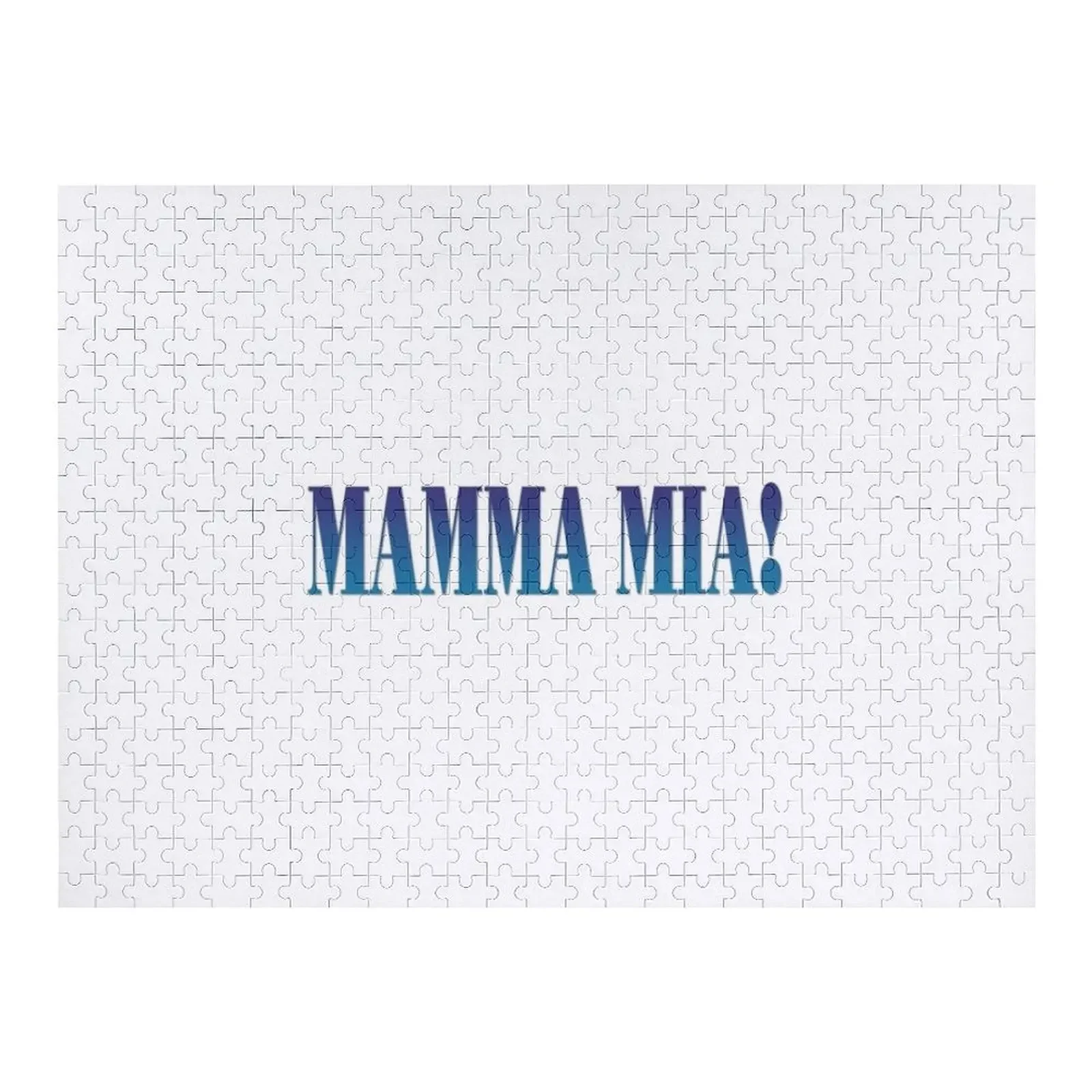 Mamma Mia Puzzle personnalisé pour enfants Puzzle en bois adulte