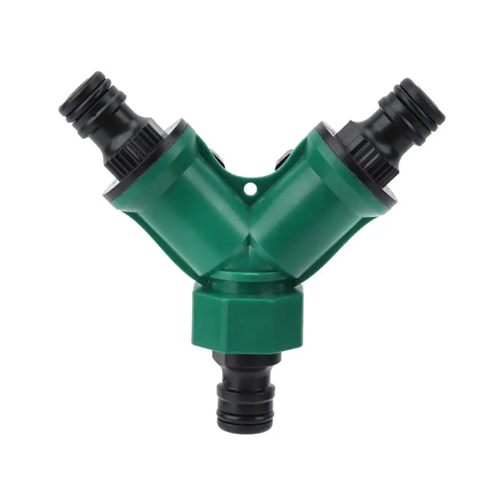 

1 шт. с быстрым разъемом для воды для крана, герметичный Y-образный разъем для садового шланга, универсальный разветвитель шланга 1/2 дюйма 3/4 дюйма