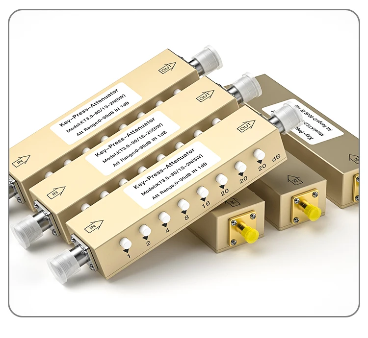 N-type RF adjustable attenuator/signal adjustable 0-30dB 60dB 90dB key step adjustable attenuator