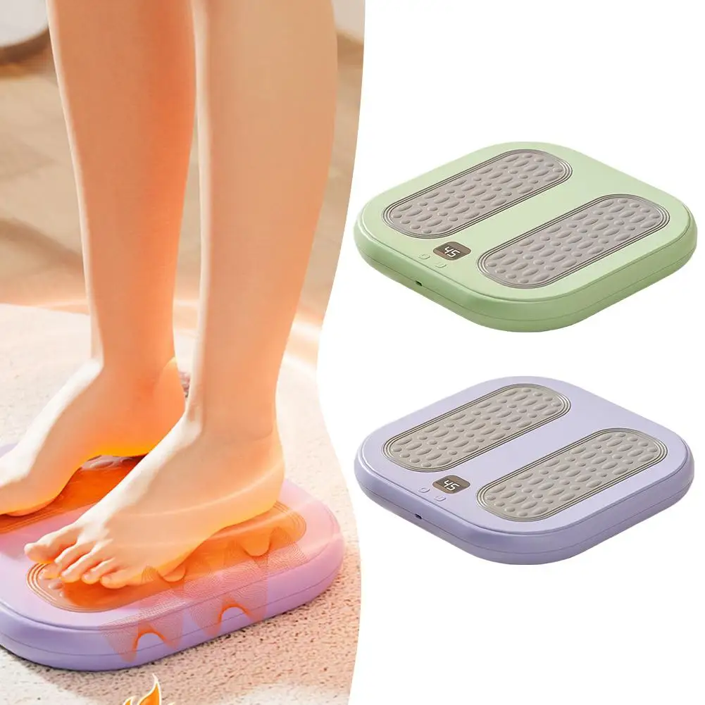 

Foot massager and foot warmer with 3 temperature settings and 3 vibration modes, ultra-thin design