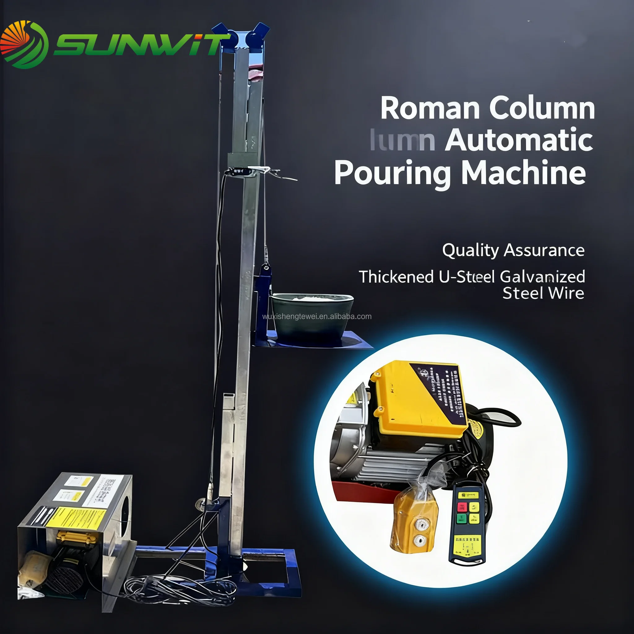 Factory Price Heavy Duty Roman Column Lift for Material Handling