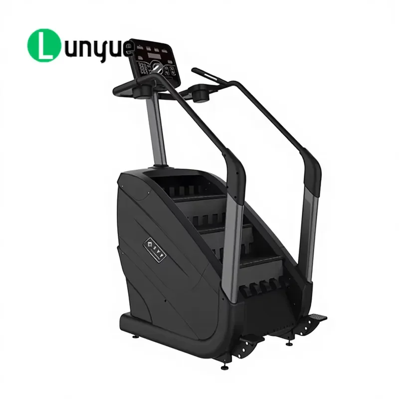 Smart Electric Stair Climber with Mobile Screen Projection 110V/220V Switchable 160kg Heavy Duty Non Folding Fitness
