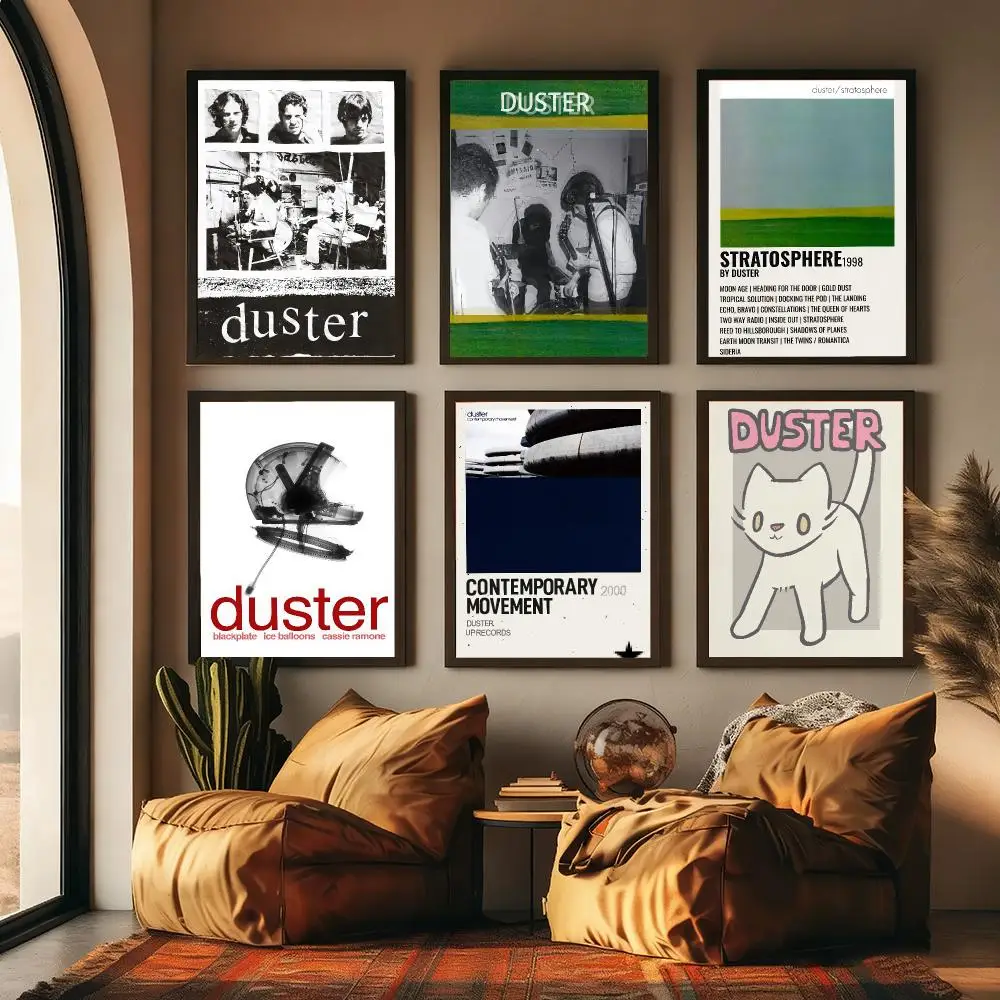 Band D-Duster Painting Calligraphy High-Quality Cotton Canvas Poster Wall Art for Living Room House Decor