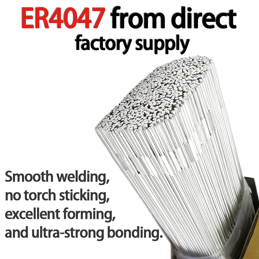 ER4047 Aluminum Welding Wire TIG/MIG Rod 1.6 2.0 2.4 3.0 4.0 mm Aluminum Silicon Alloy Argon Arc Welding Rod