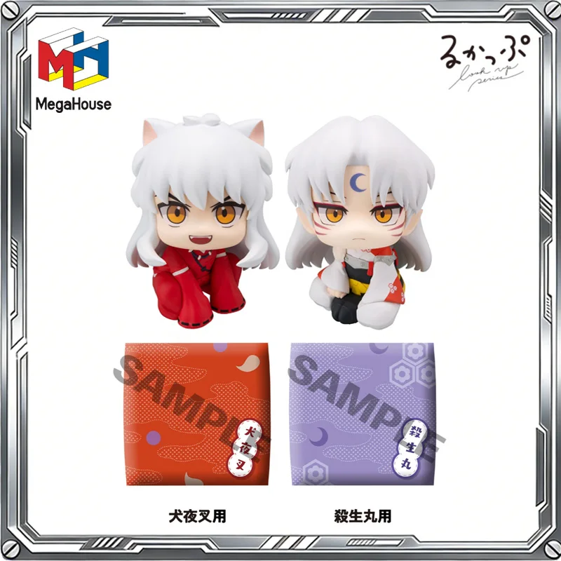 

Оригинальная фигурка MegaHouse Look up Inuyasha Anime Sesshoumaru InuYasha, игрушка для мальчиков и девочек, подарок, коллекционная модель, украшение