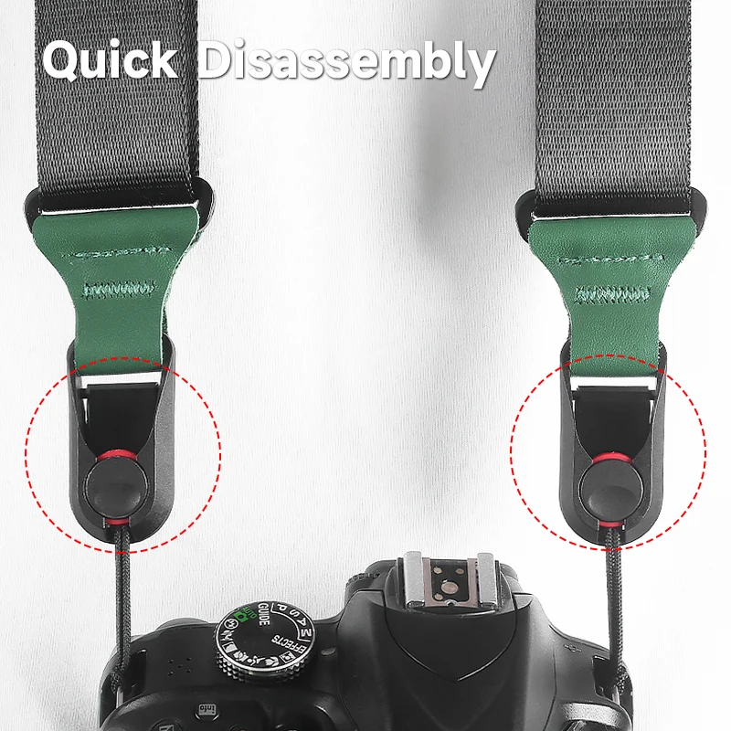 Multifunctional Camera Shoulder Strap Quick Release Belt For Canon EOS R5 R6 Nikon Z7 Z6 Sony A6400 A7M4 A7C Fuji XT4 Micro DSLR