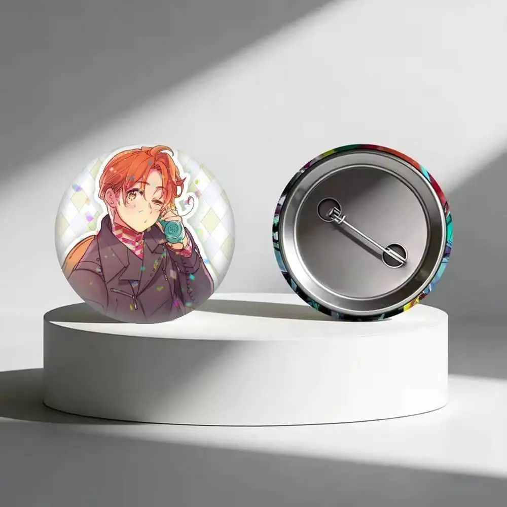 The W-World T-Twinkle  25mm 32mm 44mm 58mm 75mm Brooches Badges Pins for Accessories Gift
