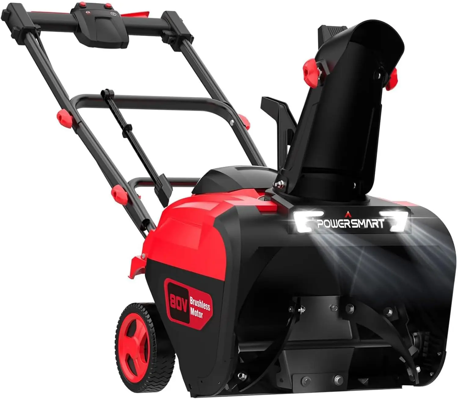 21In Single Stage Cordless Snow Blower, 80V Battery And Charger Not Included