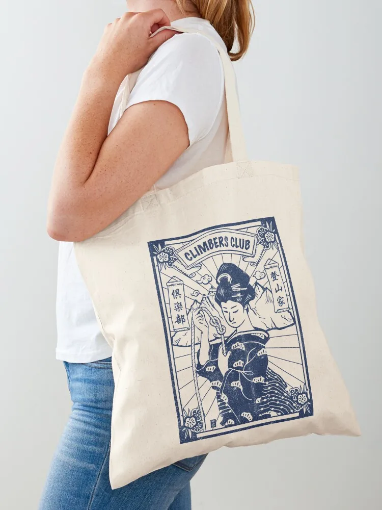 

Climbers Club (Royal Blue) Climbing Tote Bag tote bag canvas female bag Women's shopping custom canvas