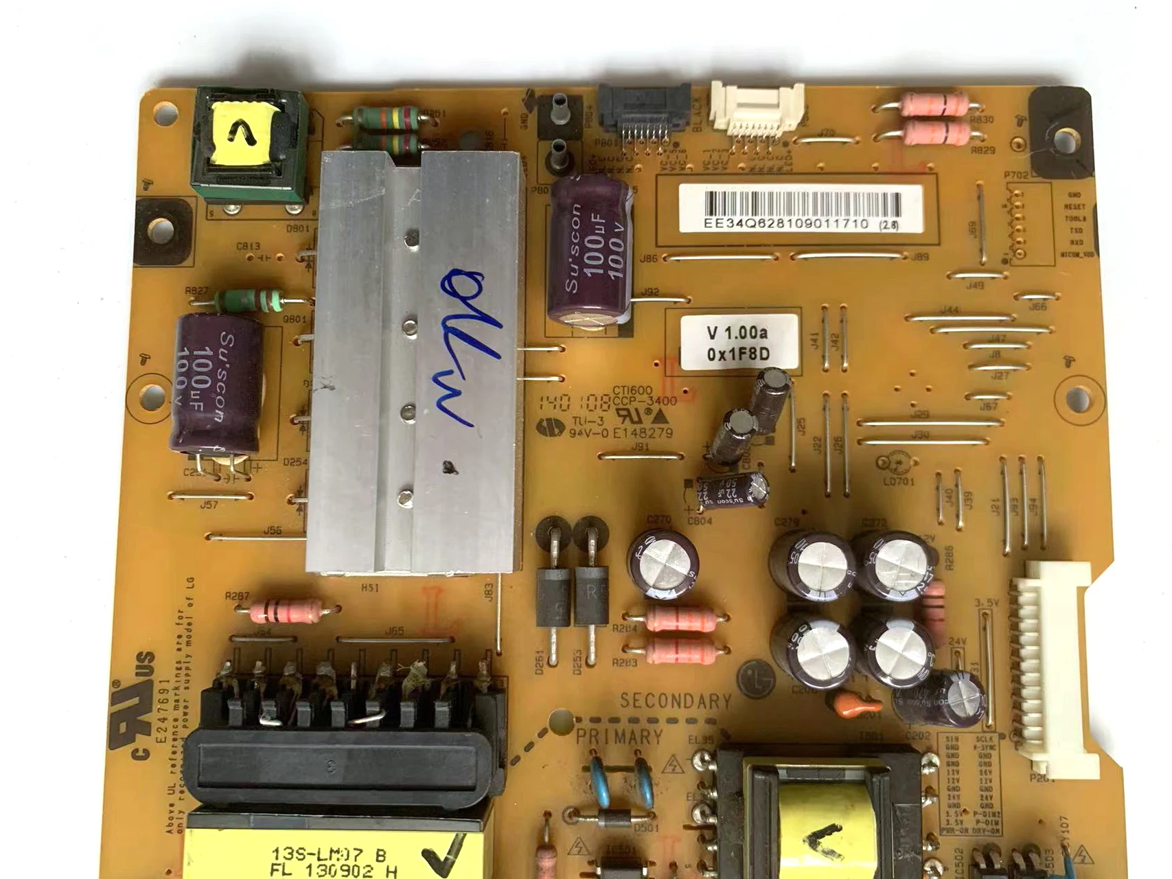 EAY62810901 EAX64905701(2.5) LGP4247-13LPB Power Supply Board fits 47GA7900-UA 47LA6900-UA 47LA6900-UD 47LA7400-UD 47LP870H-UA