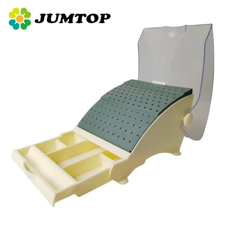 

JUMTOP 142 отверстия, коробка для стоматологической дезинфекции, держатель боров с выдвижным ящиком, чехол для стерилизатора боров