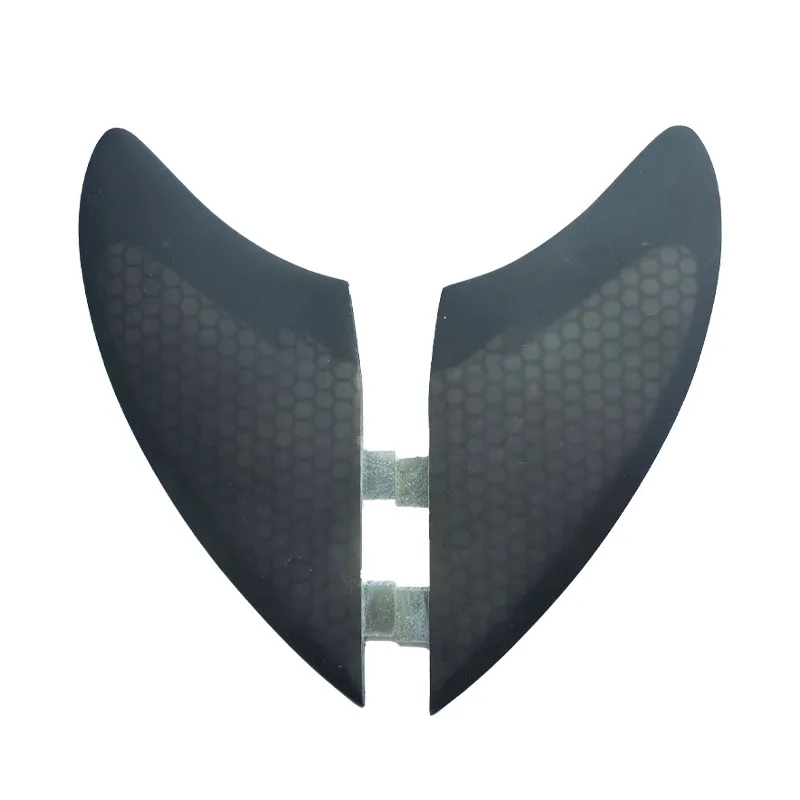 Clearance Price High Quality Surfboard Fins FCS 1 + TWIN  2 Piece Set Made of High Quality Fibreglass and Honeycomb Paddleboard