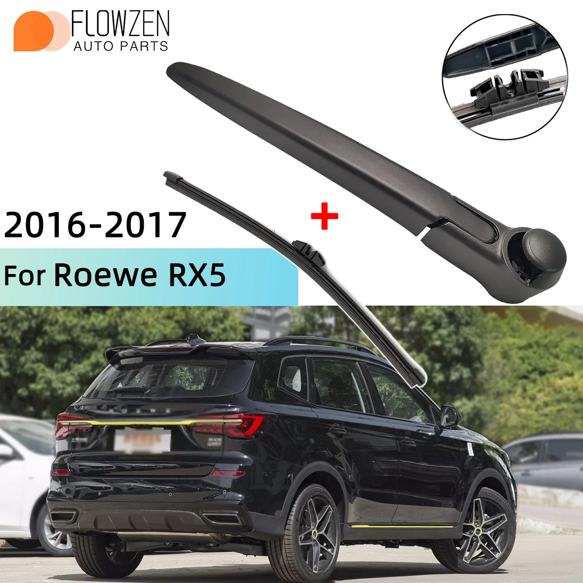 Passt Für Roewe RX5 2016-2017 Hinten Scheibenwischerblatt Wischerarm Windschutzscheibe Scheibenwischer Bürsten Reinigungszubehör