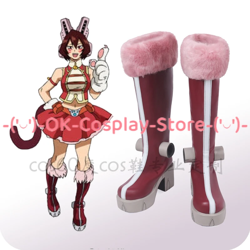 Anime Cosplay Sapatos, Adereços De Carnaval De Halloween, Custom Made, Pixie Toral, Bob Mandalay Ragdoll