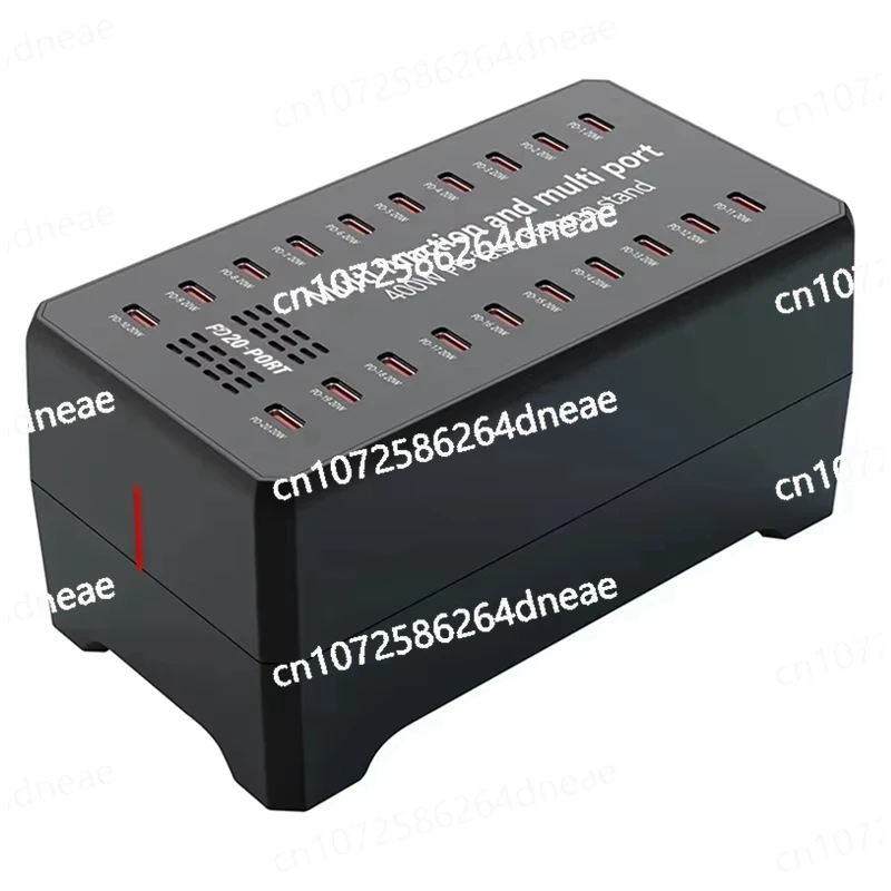 

Для Ipad Plug NEW-WLX-268C Зарядная станция 400 Вт Gan PD Быстрое зарядное устройство 20 портов PD 20 Вт Зарядное устройство