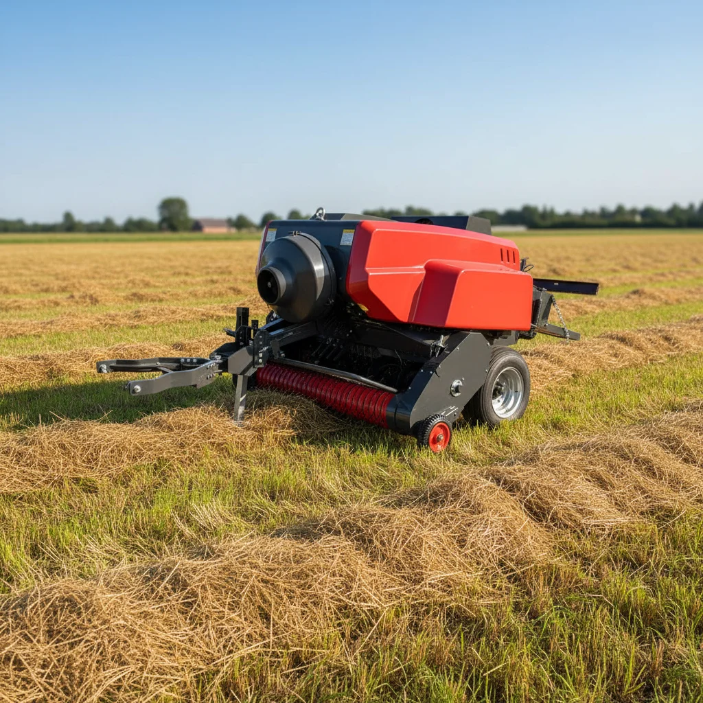 New Engine Driven Tractor Hydraulic Gearbox Square Baler for Silage Hay Grass Wrapping High China Henan 6-Month Warranty Farm view 5