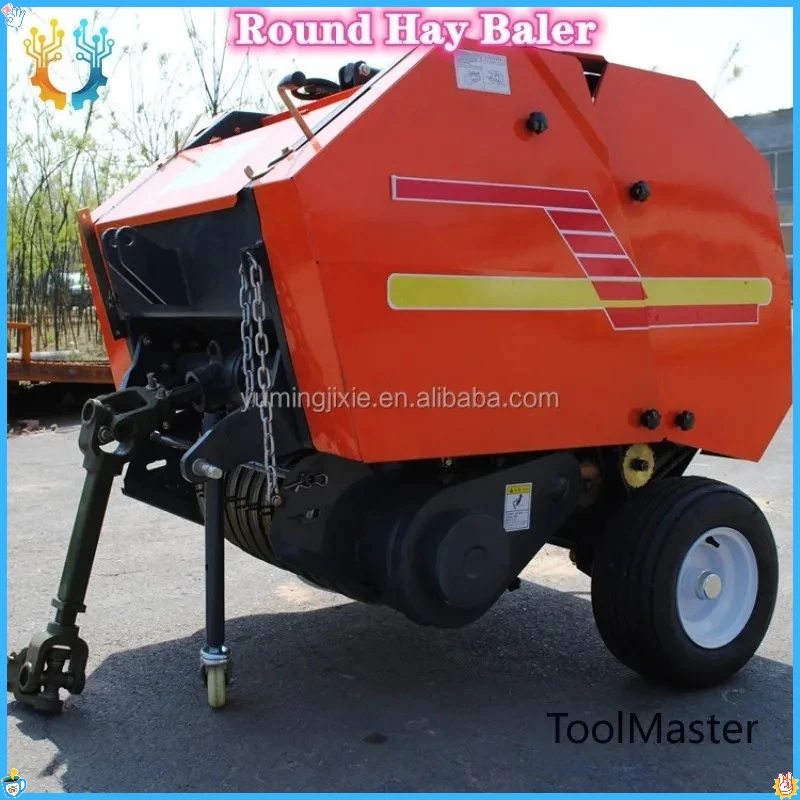 

【2026】 850 Small Round Baler With Four-wheel Tractor And Wheat Straw Baler