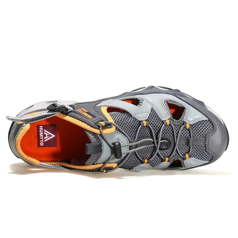 HUMTTO-Sapatilhas de praia para homens respiráveis, sapatos de caminhada, sandálias esportivas, sapatos de trekking ao ar livre, verão, 2022