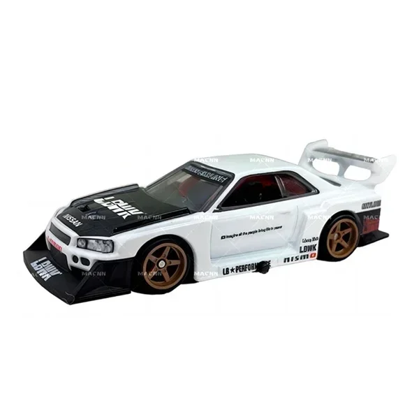 Mattel Hot Wheels Boulevard Car 1/64 Diecast LBWK Liberty Walk Nissan Skyline Vehicle Toys for Boys Collection Birthday Kid Gift