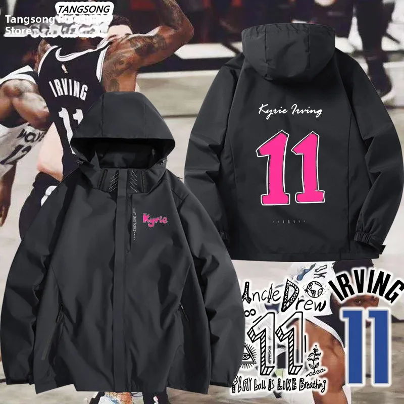 

Куртка с капюшоном из чистого хлопка, спортивная одежда, ветрозащитная верхняя одежда, молодежная модная одежда из полиэстера/нейлонового композитного волокна