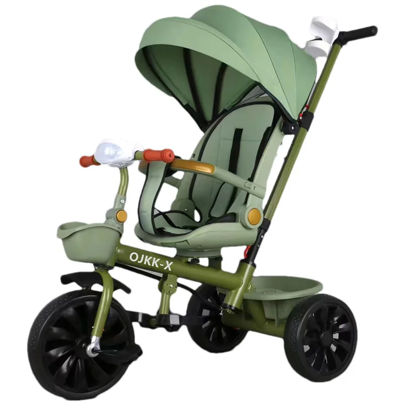 طفل المشي قطعة أثرية الأطفال دراجة ثلاثية العجلات دراجة ثلاث عجلات عربة طفل عربة طفل دراجة 1-3 إلى 6 سنوات من العمر #5