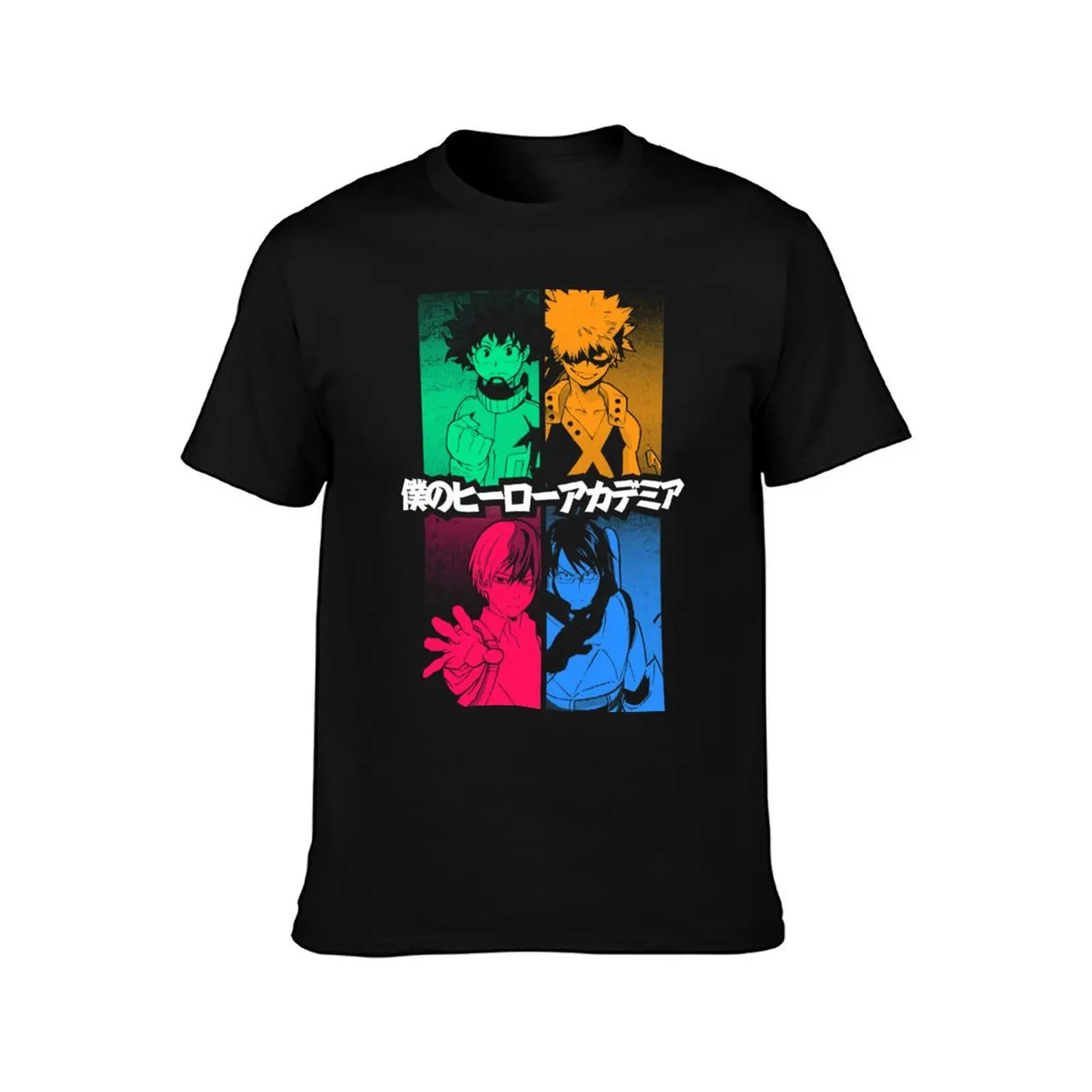 Academic Heroes (color) T-Shirt Abstract Pattern Print Top T-Shirt