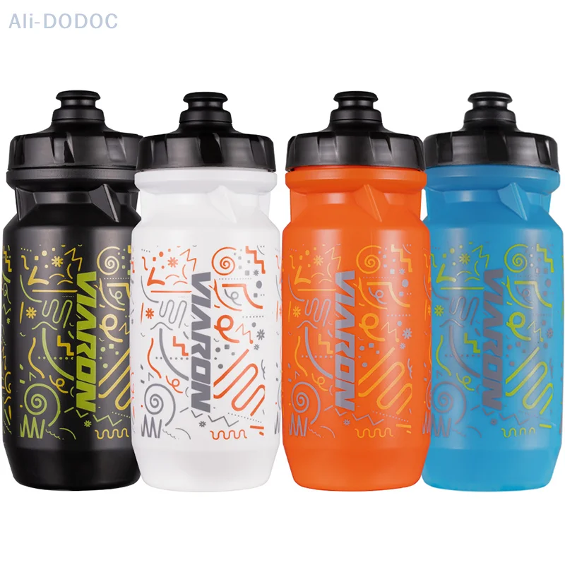 VIARON 550ML Water Bottle Bicycle MTB Fitness Sports Anti-leakage Dust-proof Anti-fall Outdoor Plastic Drink Bottle Accessories