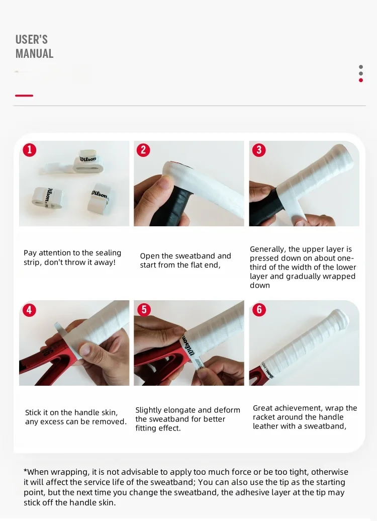 6pcs Windings Over Bicycle Handle Grip Tape Anti-slip Band Tennis Squash Racket Badminton Sweatband Baseball Bats