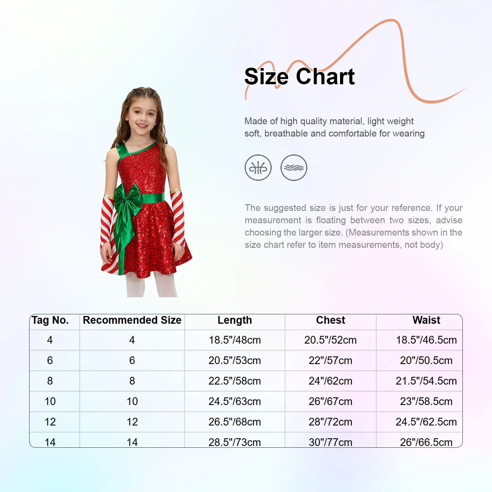 أطفال بنات الترتر عيد الميلاد يوتار فستان عيد الميلاد السنة الجديدة سانتا زي مع الكتف غير المتكافئة القوس الكبير والأكمام الطويلة شريطية