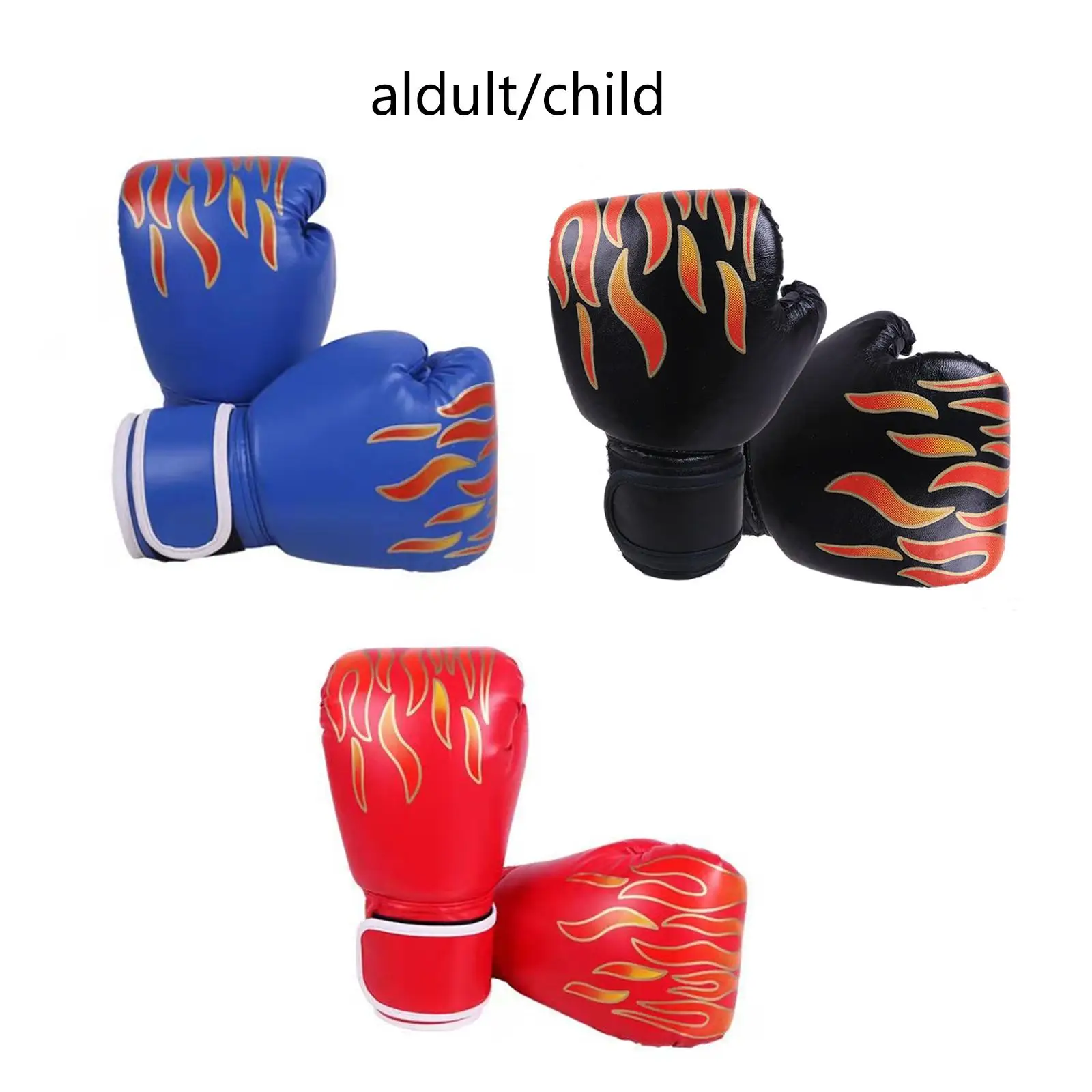 

Дети и взрослые перчатки для кикбоксинга Боксерские тренировочные перчатки Муай Тай из искусственной кожи