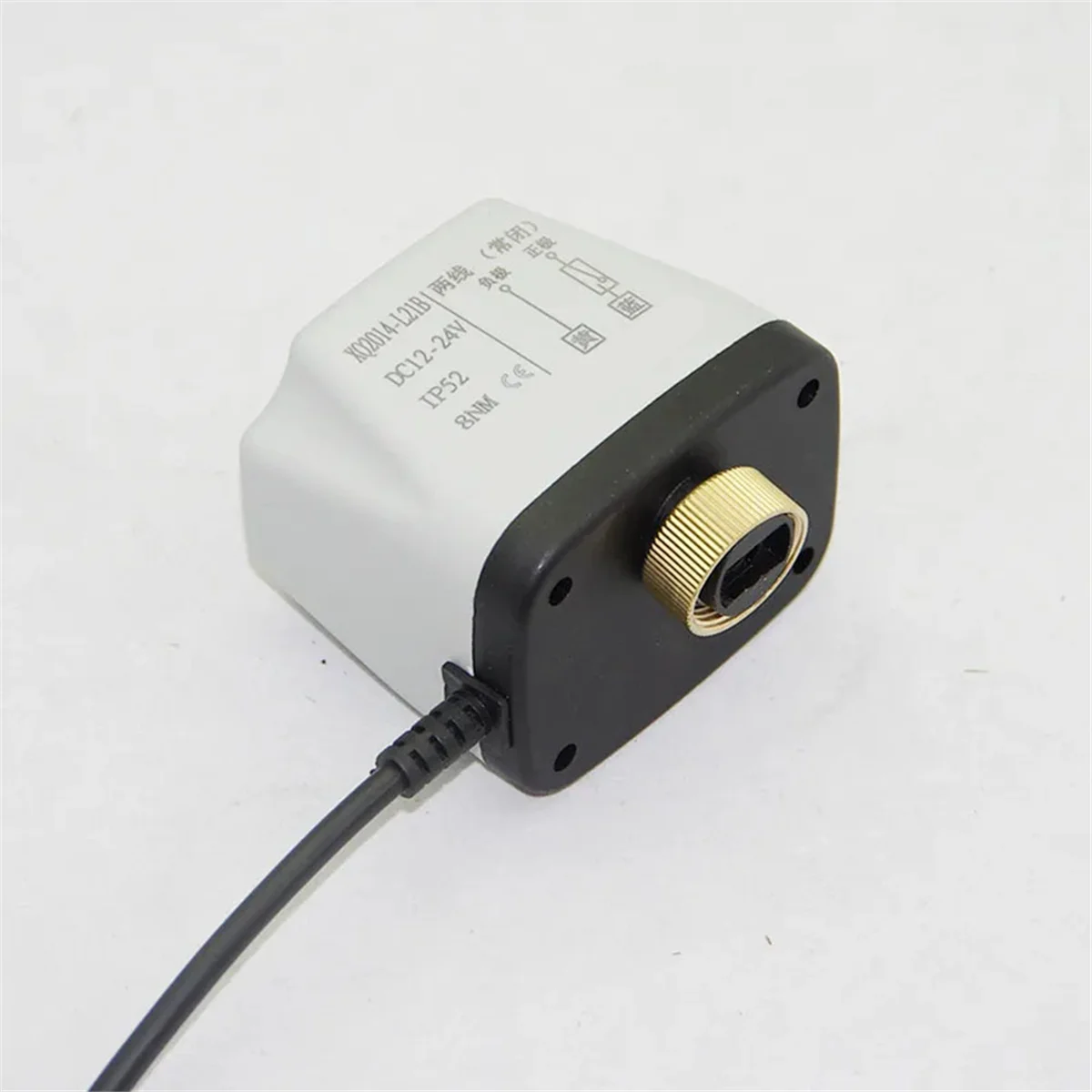 N18R Brass Normally Closed Quick-Open Motorized Ball Valve 2-Wire Brass Electric D50