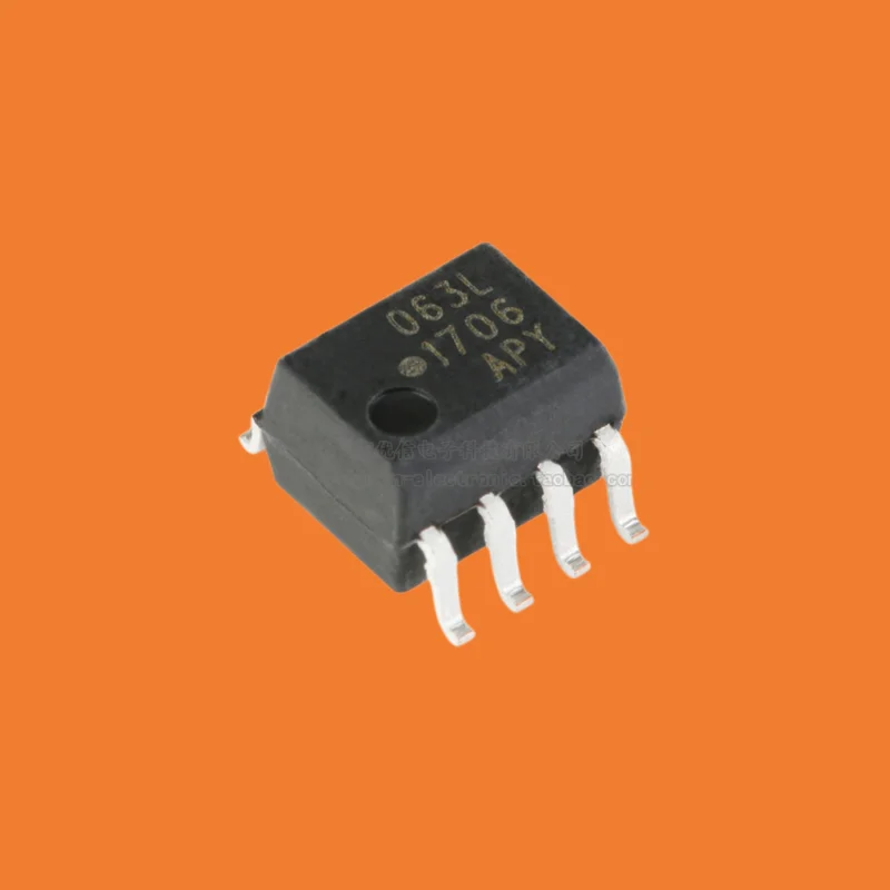 10pcs/Original genuine patch HCPL-063L-500E SOIC-8 high-speed LVTTL optocoupler chip