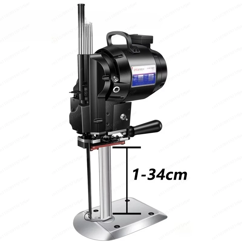 1600 watt vertical straight knife electric cloth cutting machine clothing leather electric scissors automatic sharpening