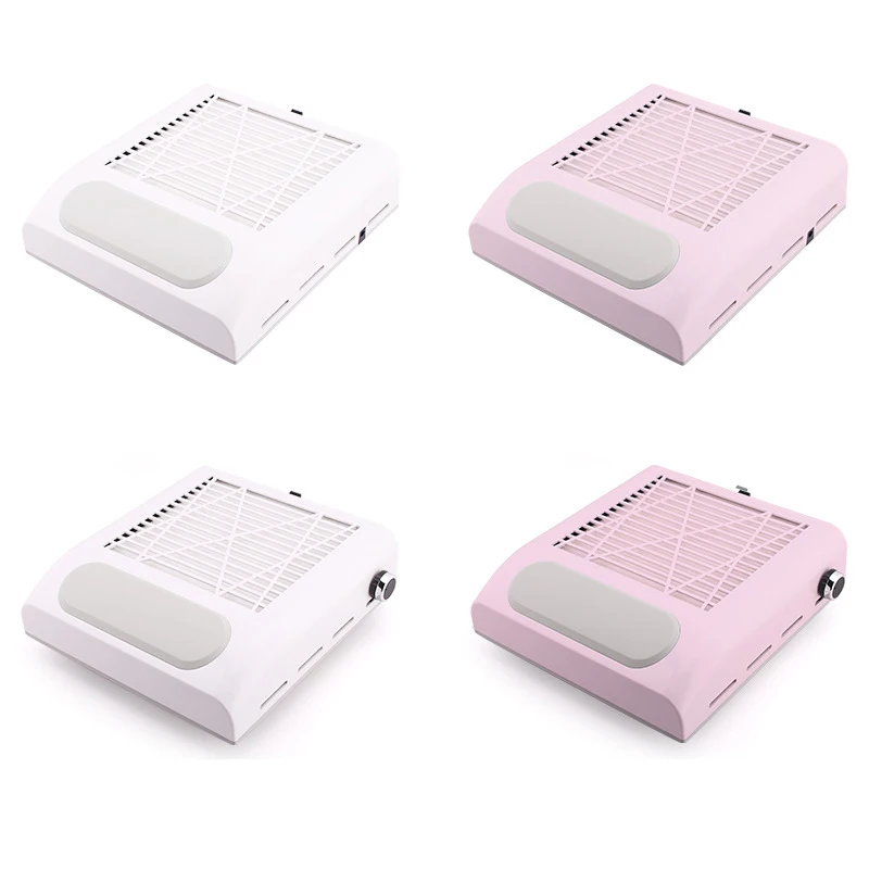 Collecteur de poussière d'ongles à vitesse réglable, ventilateur d'aspirateur pour manucure, 80W, N64.Collecteur