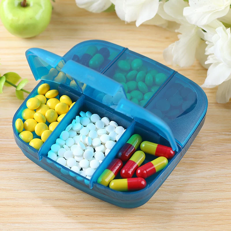 Medicine Box First Aid Kit Medical Box Storage Medicine Package Emergency Survival Pill Case 7 Grid Pill Organizer