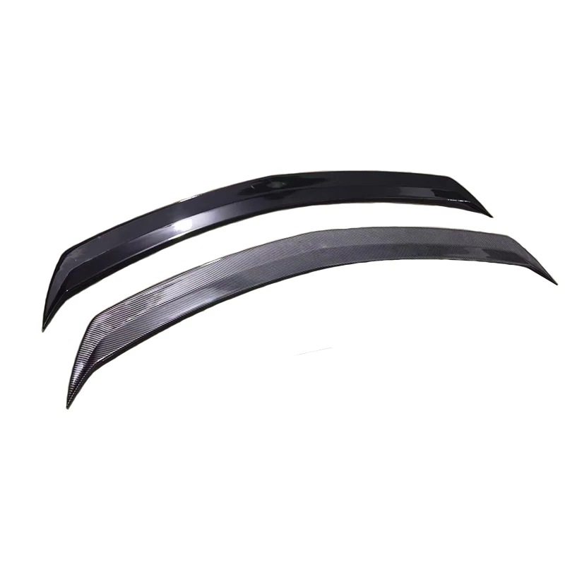 Blackwing tail black wing version 1:1 version bright black carbon fiber pattern fit for Cadillac CT5-V 2020+