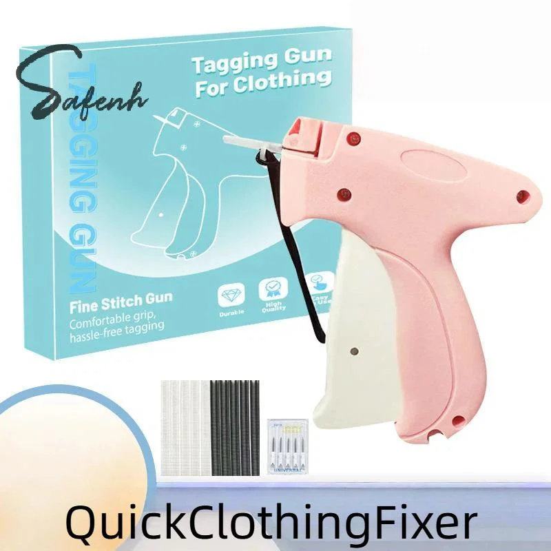 Fine Sewing Stapler Set Quick Clothes Fixing Device Anti Jam Needle Set Quilting Hemming Tool Garment Quilt Sock Tag Fastening
