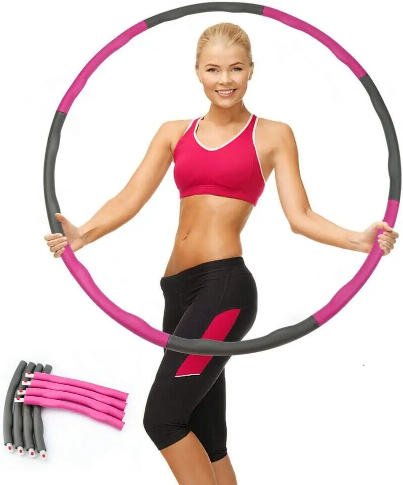 DayPlus Fitness Hoop for Adults & Children for Weight Loss and Massage, Hoola Hoop for Fitness/Training/Office