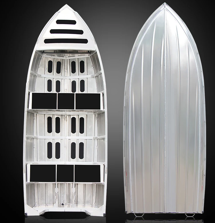 All Welded Corrosion Resistant Aluminum Fishing Vessel Lightweight Durable Watercraft For Saltwater Freshwater Angling Sport