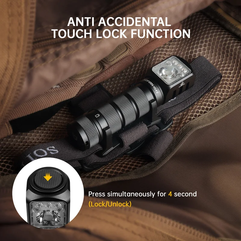 Farol Recarregável USB C com Lanterna LED — foto 4