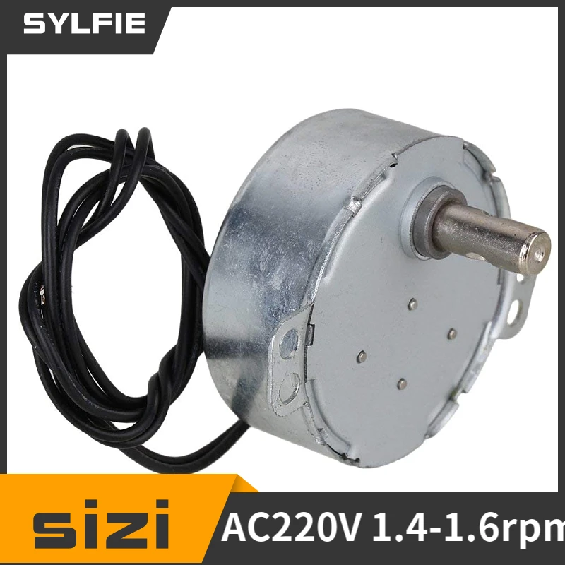 Synchronous Motors AC 220 V 1.4-1.6 r/min 50/60Hz CW/CCW 4W TYC-50 Torque