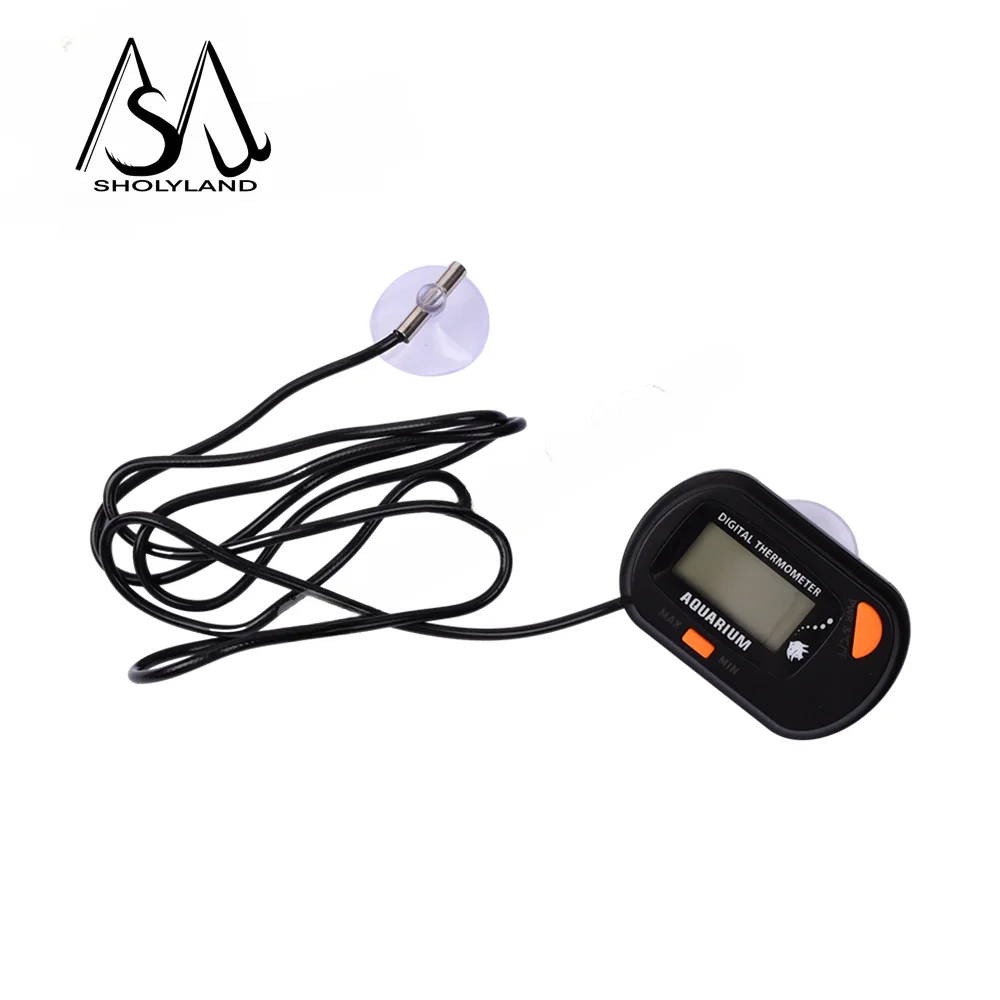 -50℃ - 70℃ Digital Aquarium Fish Tank Thermometer With Suction Cup Temperature Sensor Meter Tester Thermometer Measurement