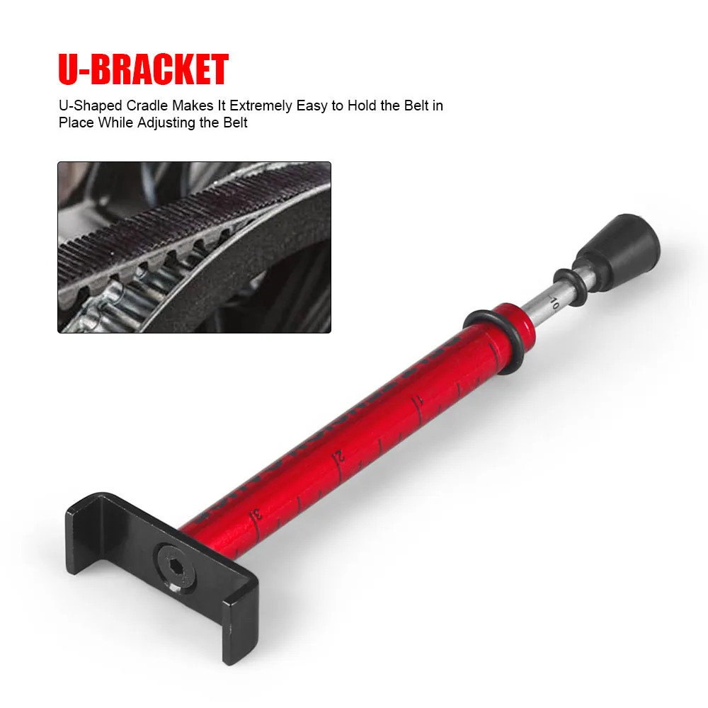 

Universal 10 Lb Belt Tension Gauge Metal for Adjusting Drive Belt Tension after Replacement Or Wheel Service