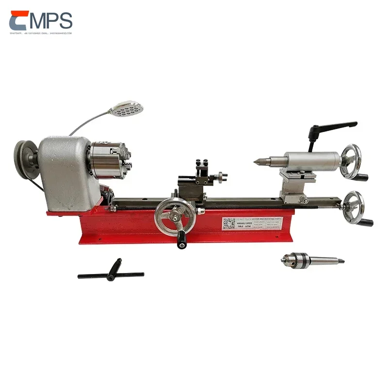 

Горячая распродажа: Мини-токарный станок для настольного использования / Токарный станок для самостоятельной сборки / Для обработки металла, часов, дерева / 350 Вт