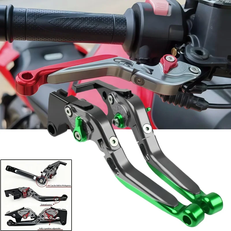 

Набор тормозных рычагов мотоцикла для Honda CBF125 2011 CB125R 2011-2020, рычаги ручки, складные, регулируемые