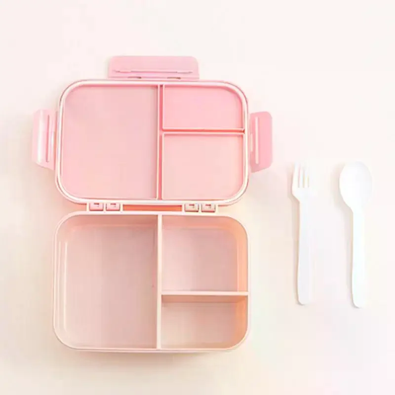 Flip-Top Lunch Box,Portable, Leakproof & Waterproof Design For Outdoor Use, Travel, College, And Office Workers 1200ml