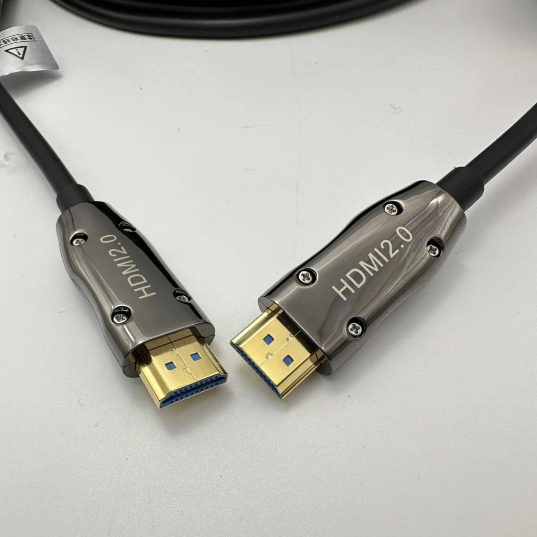 Armored HDMI fiber optic cable LED screen frost-resistant ultra-flexible cold-resistant 20m30m50m60m70m80m100m