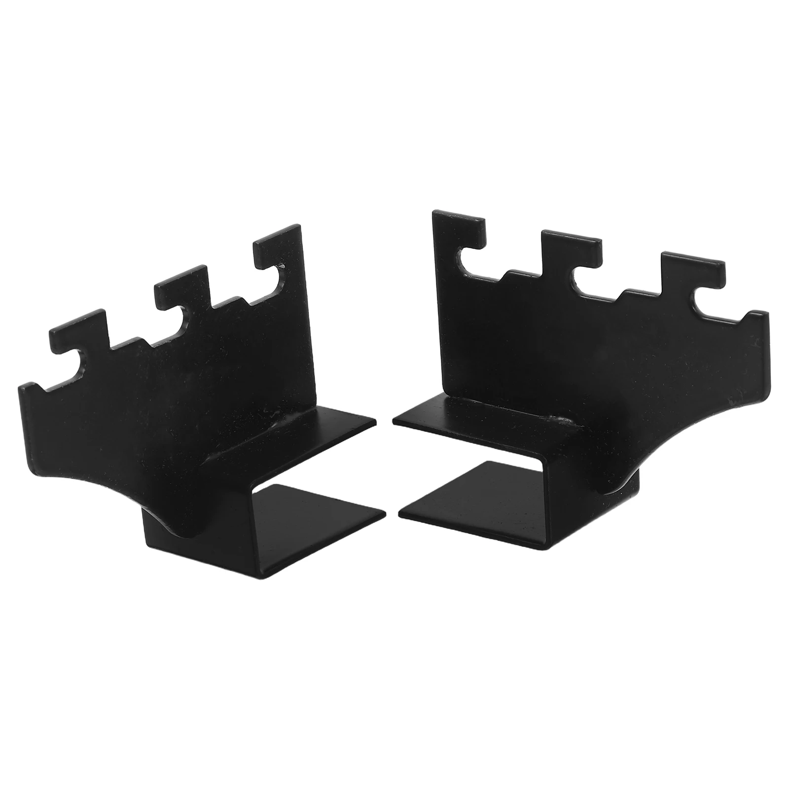 

2pcs Stainless Steel Heavy Duty Brackets Square Tube Supports Supermarket Shelves Bookshelf Rack Storage Stand Easy Install